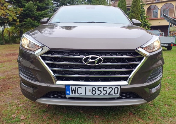 Hyundai Tucson cena 81900 przebieg: 62600, rok produkcji 2020 z Ciechanów małe 191